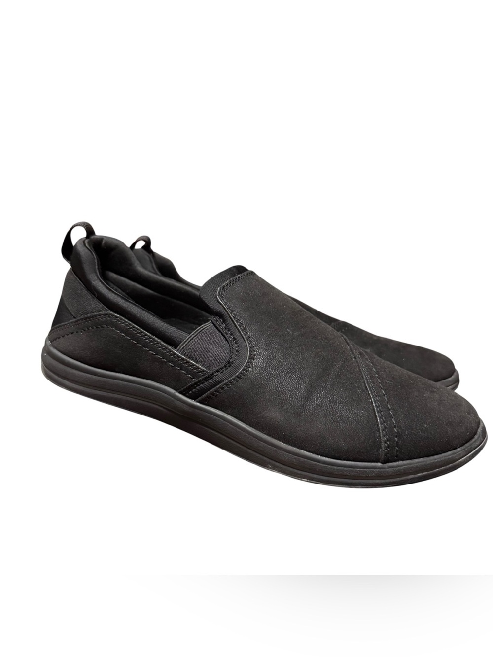 CLARKS Cloudsteppers Breeze Dawn Shoes Womens Size 6 Black Slip On